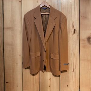 Men’s Pendleton camel jacket